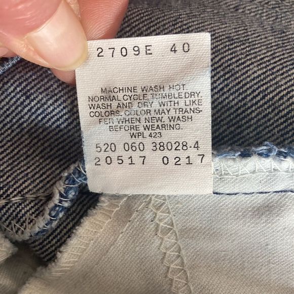 Mens Vintage 2000 517 Dark Wash Levi Orange Tab Jeans size 38x32 - Picture 7 of 14